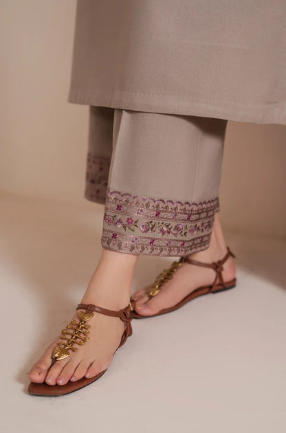 Premium 3 Pcs Dhanak Embroidered Suit | Luxury Winter Collection