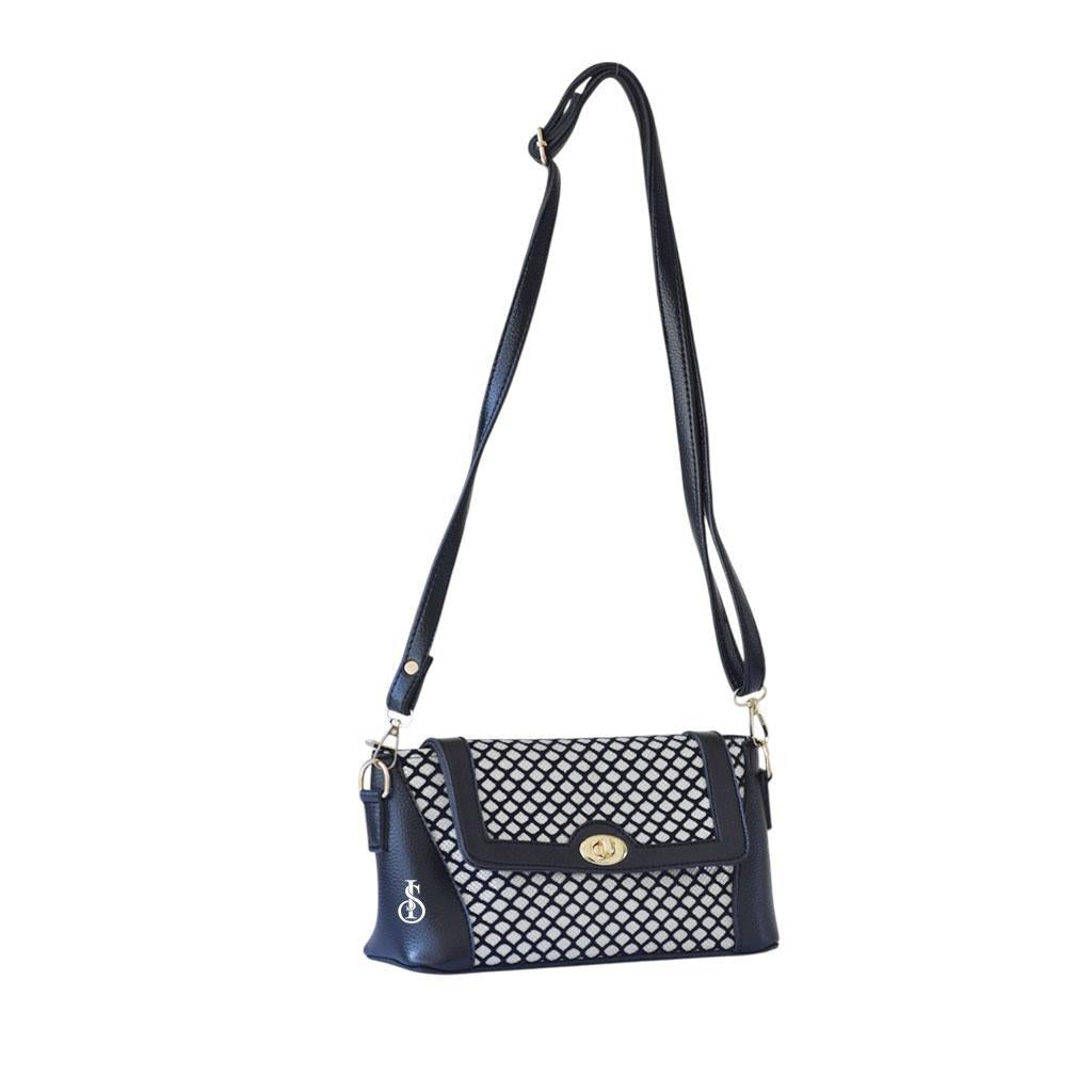 Textured PU Leather Shoulder Bag - Multiple Colors | Compact & Stylish