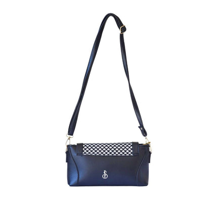 Textured PU Leather Shoulder Bag - Multiple Colors | Compact & Stylish