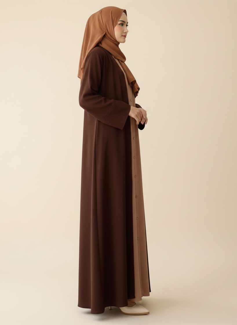 Georgette Classic Abaya & Inner