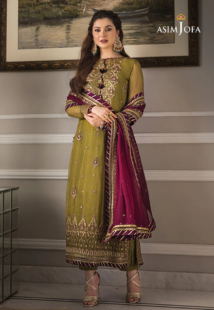 3 Pcs Women's Unstitched Embroidered Suit